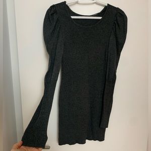 Grey Sweater Dress